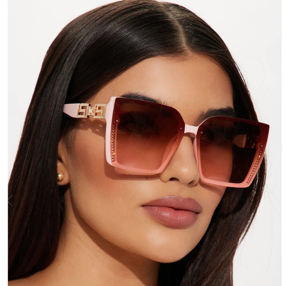 WIN ME OVER SUNGLASSES - PINK/COMBO